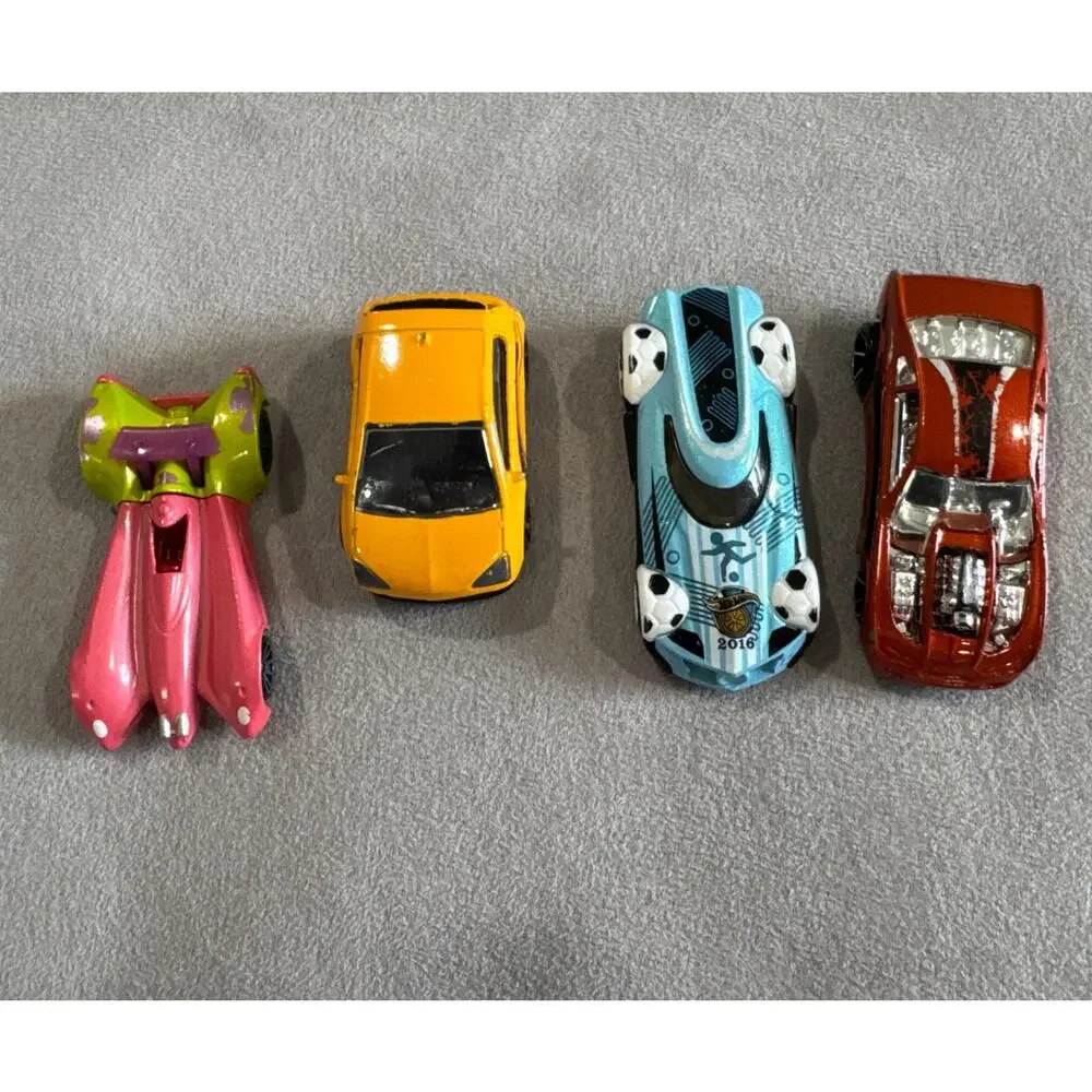Lot Of 10 Hot Wheels Die Cast Fast Lane Matchbox & More Cars Toy Cars Vehicles
